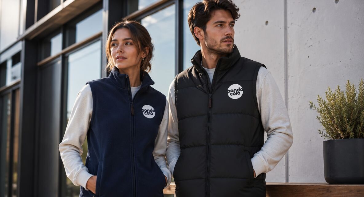 Bodywarmers personnalisés